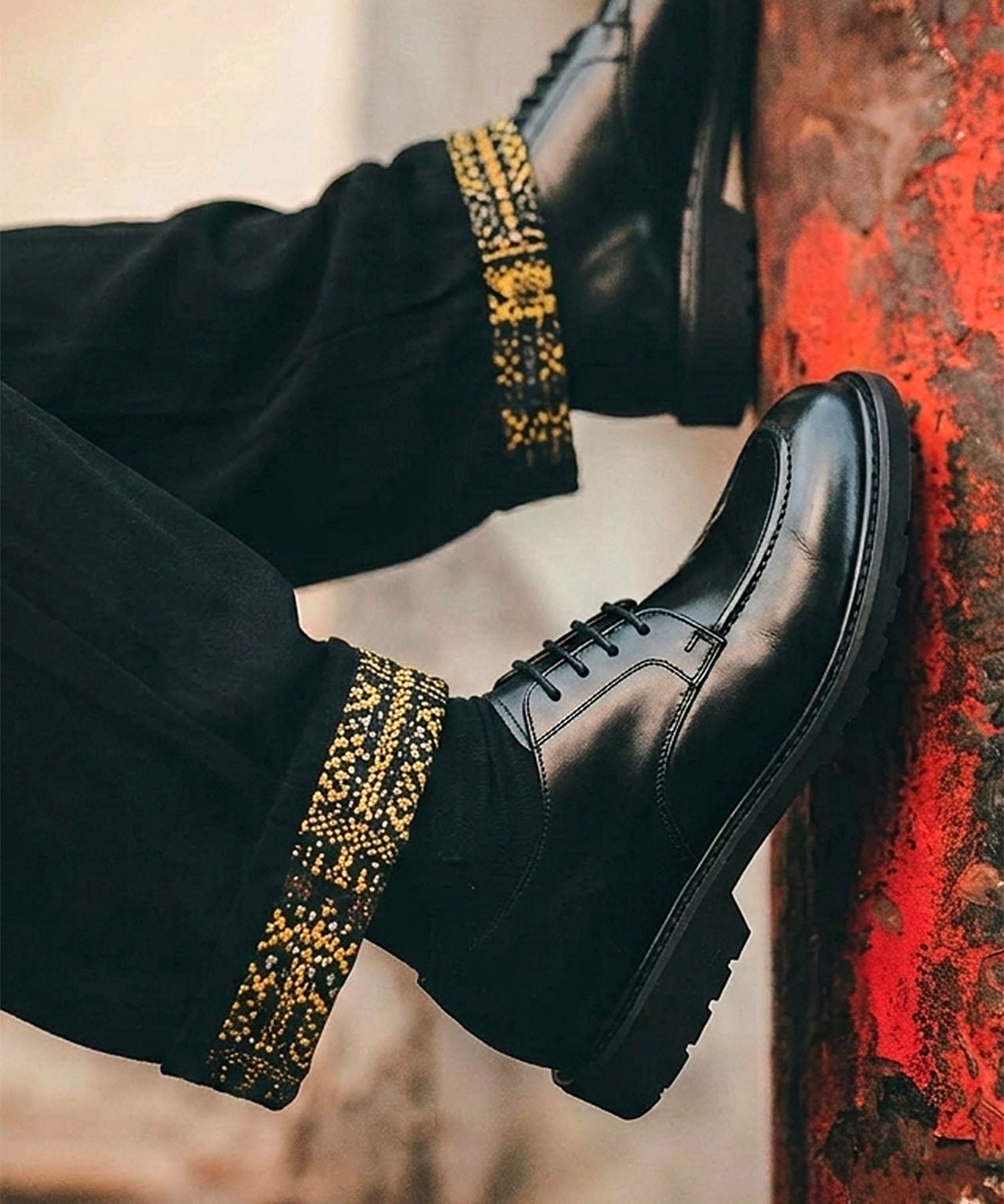 Uチップレースアップドレスシューズ | andex shoes product ONLINE STORE