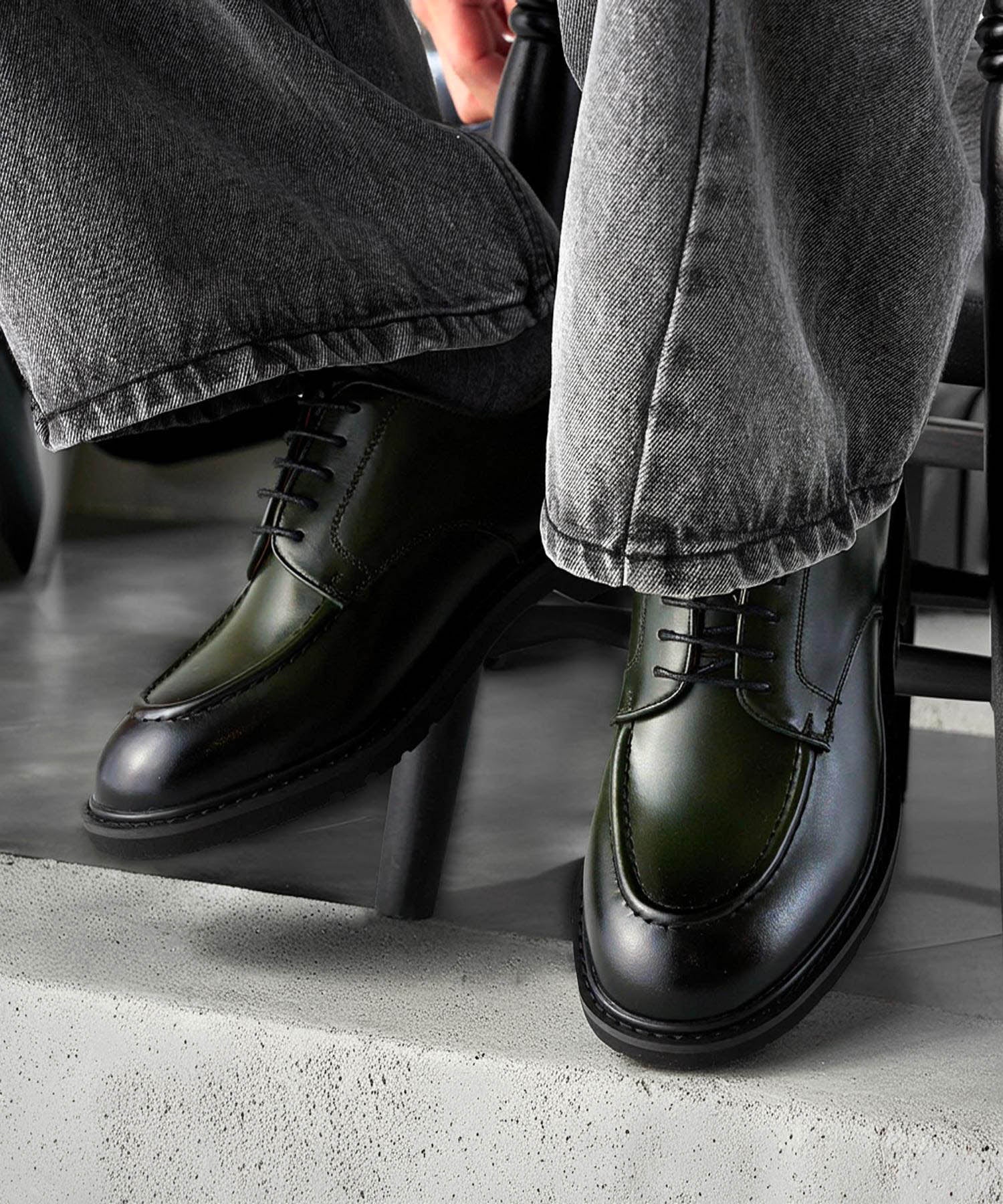 Uチップレースアップドレスシューズ | andex shoes product ONLINE STORE