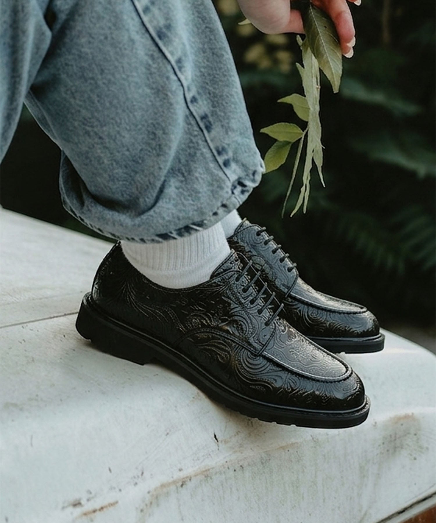 Uチップレースアップドレスシューズ | andex shoes product ONLINE STORE