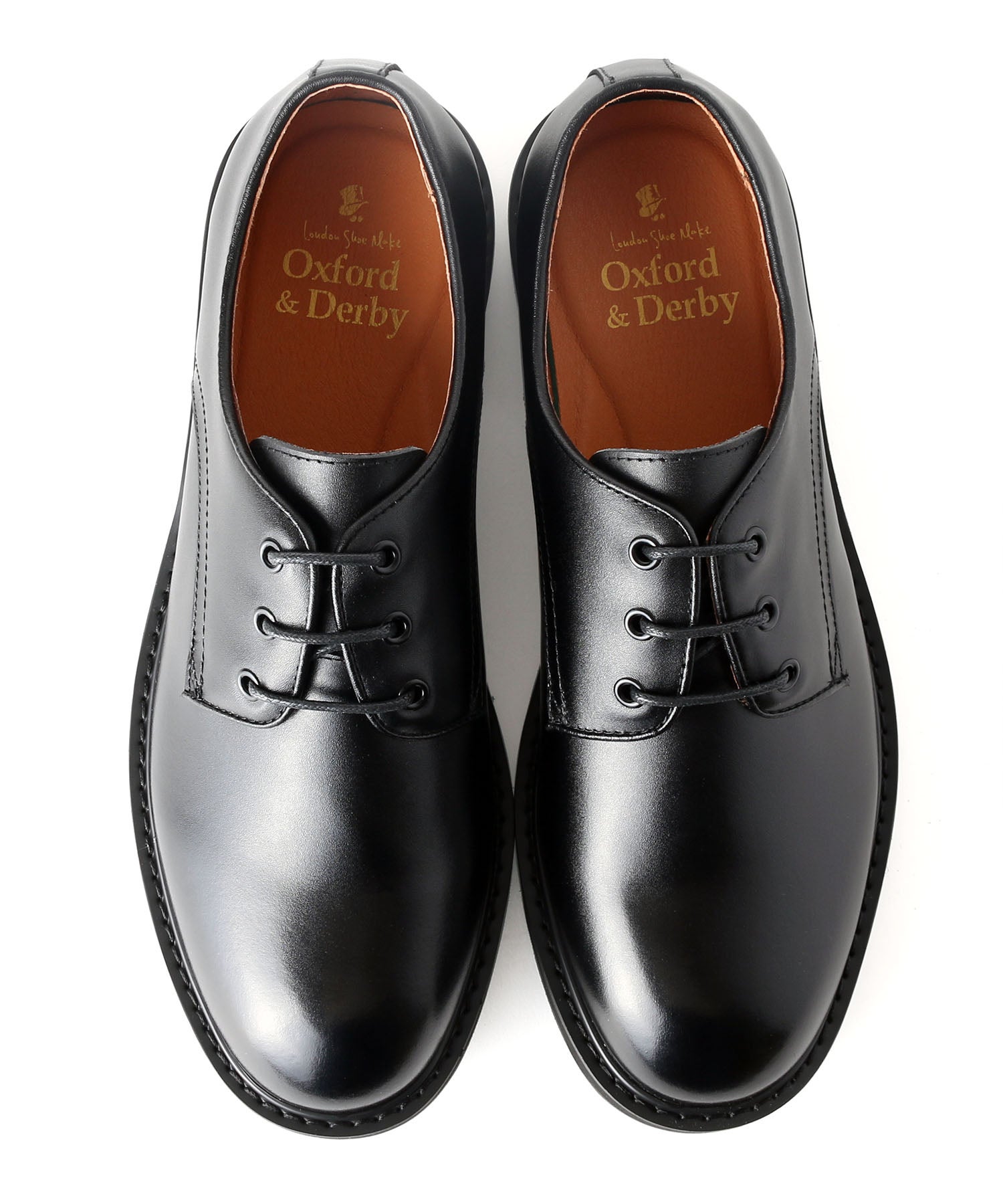 外羽根プレーントゥレースアップシューズ | andex shoes product