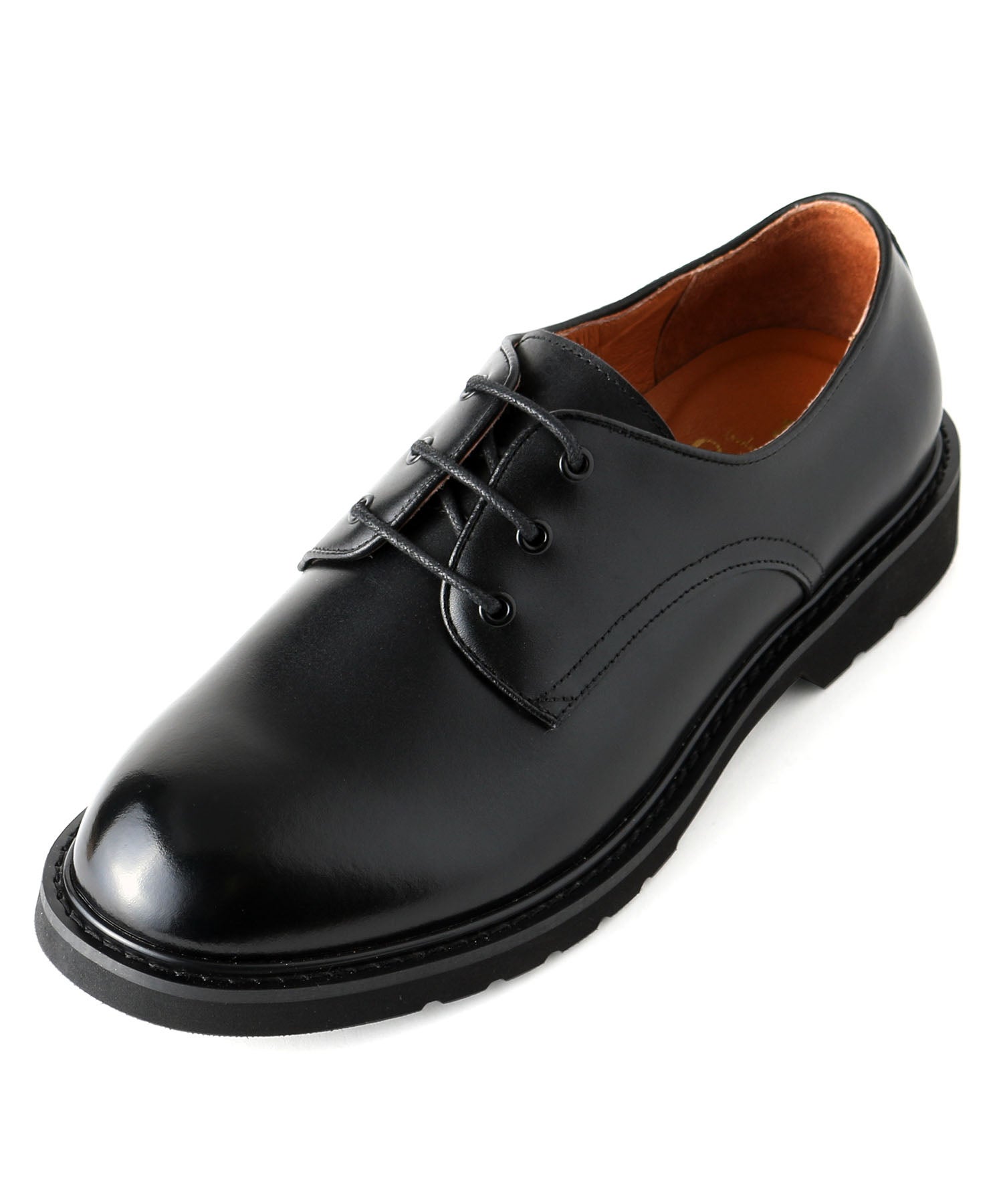 外羽根プレーントゥレースアップシューズ | andex shoes product