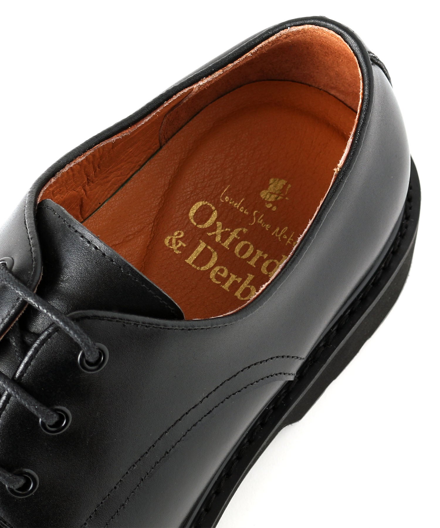 外羽根プレーントゥレースアップシューズ | andex shoes product