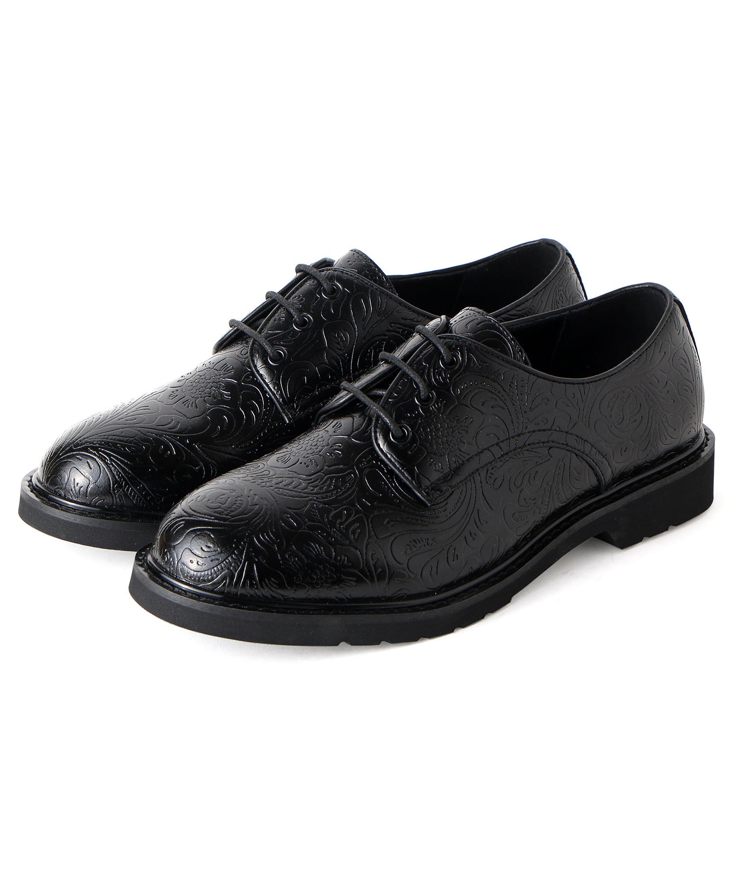外羽根プレーントゥレースアップシューズ | andex shoes product