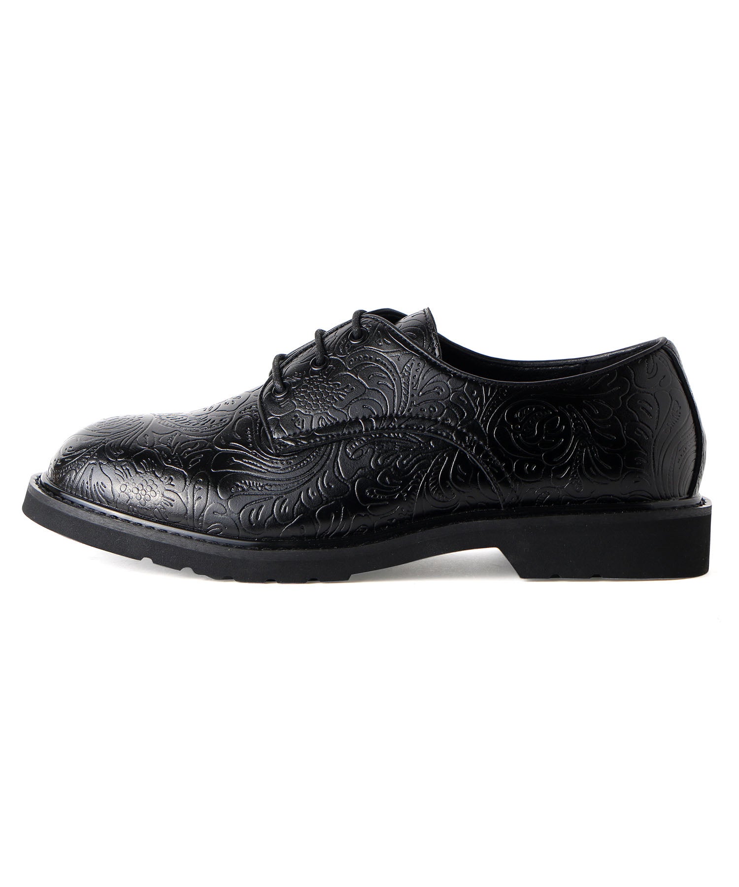 外羽根プレーントゥレースアップシューズ | andex shoes product