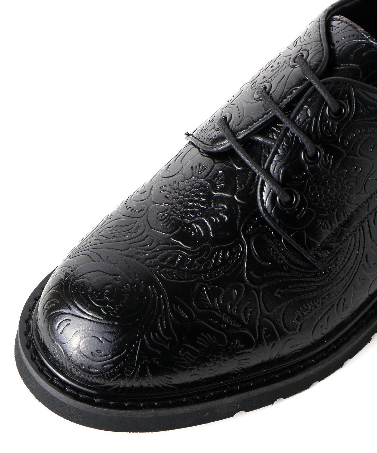 外羽根プレーントゥレースアップシューズ | andex shoes product