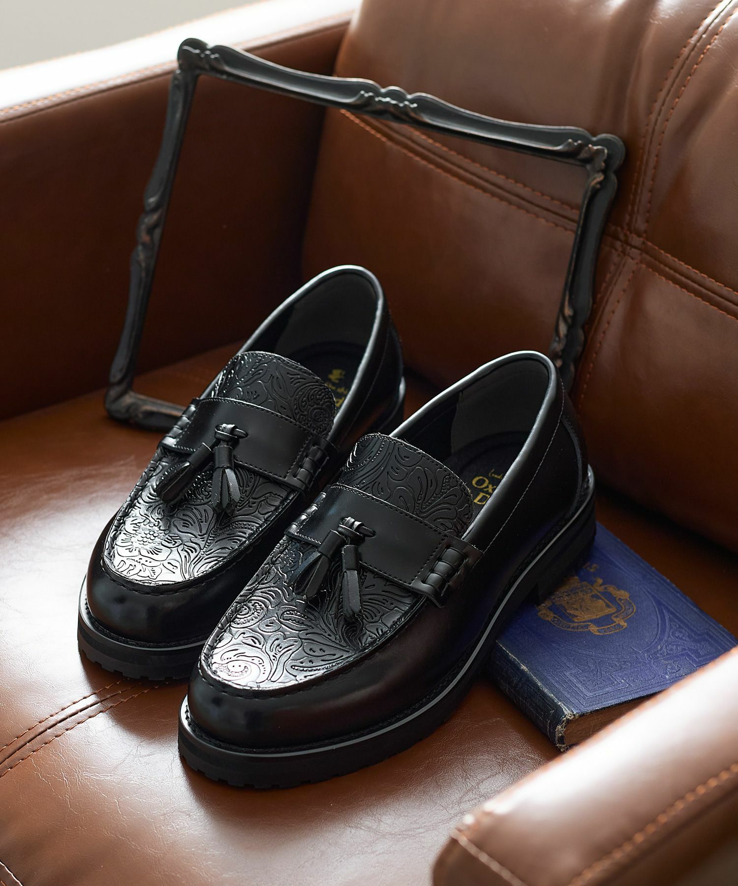 ＋4.5㎝タンクソールタッセルローファー | andex shoes product ONLINE