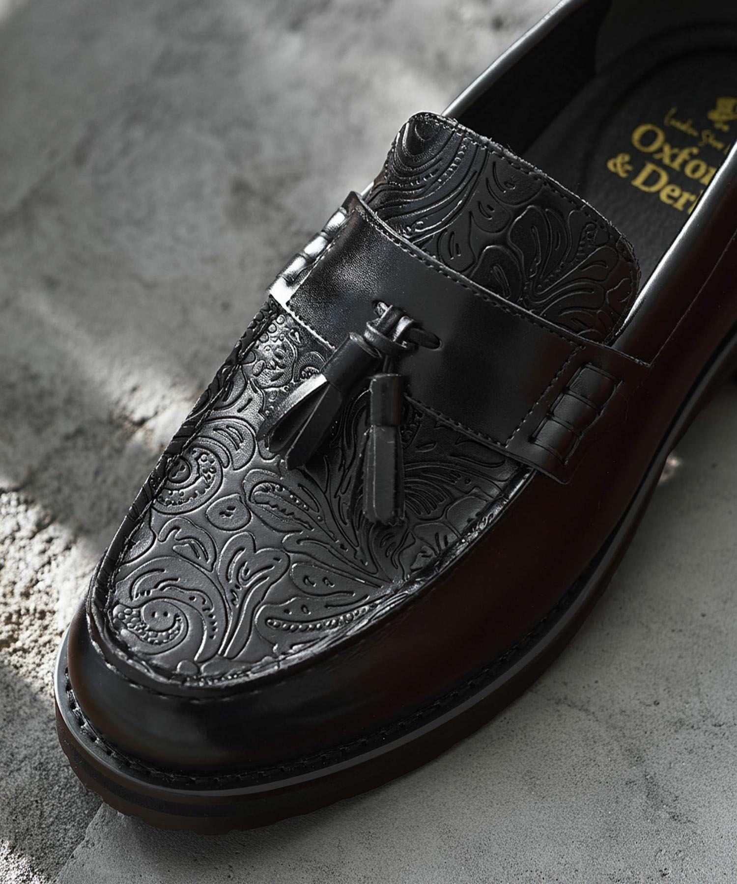 ＋4.5㎝タンクソールタッセルローファー | andex shoes product ONLINE