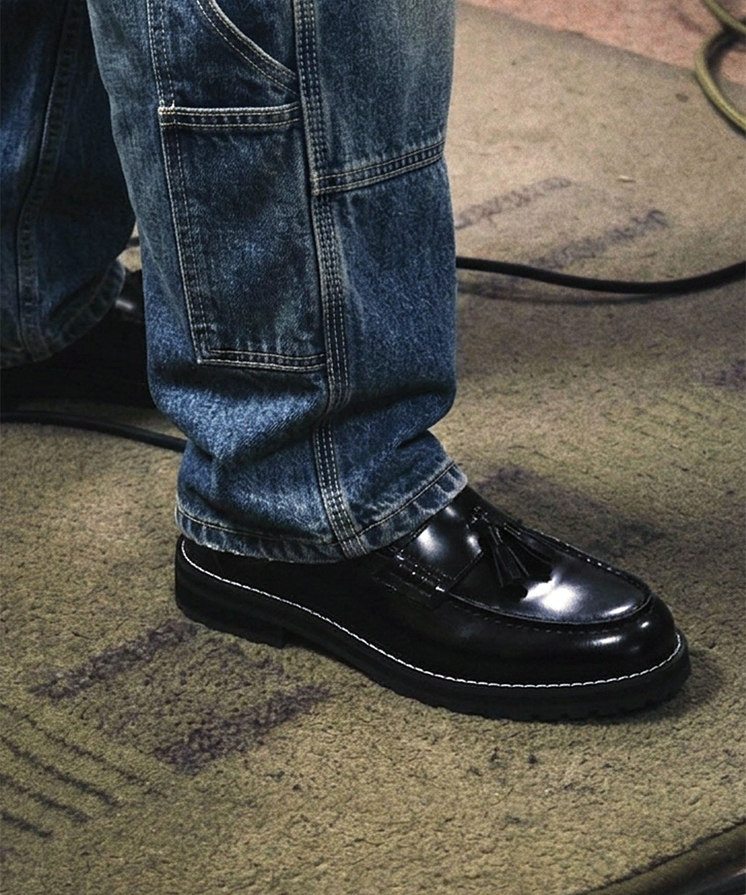 ＋4.5㎝タンクソールタッセルローファー | andex shoes product ONLINE