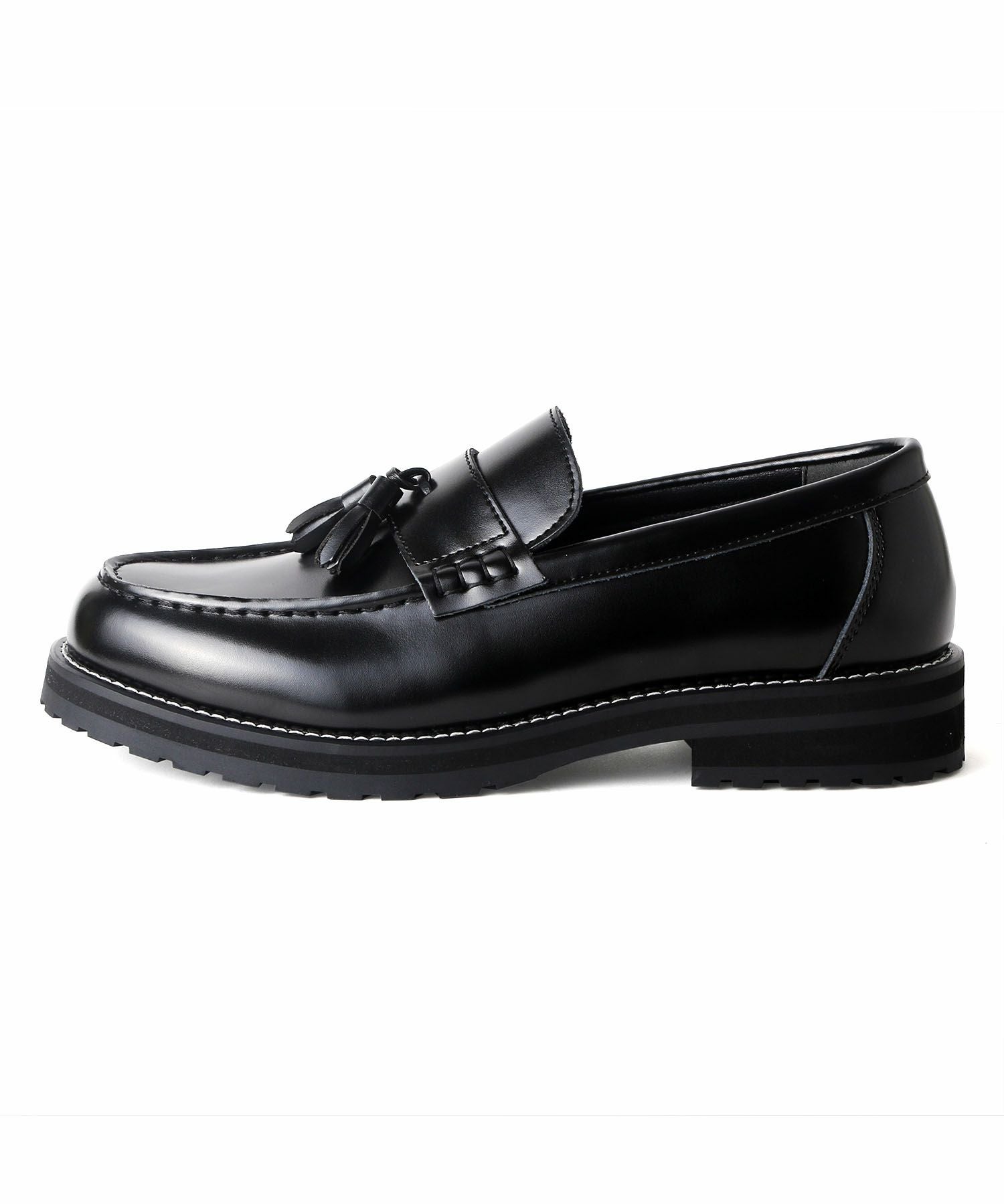 ＋4.5㎝タンクソールタッセルローファー | andex shoes product ONLINE