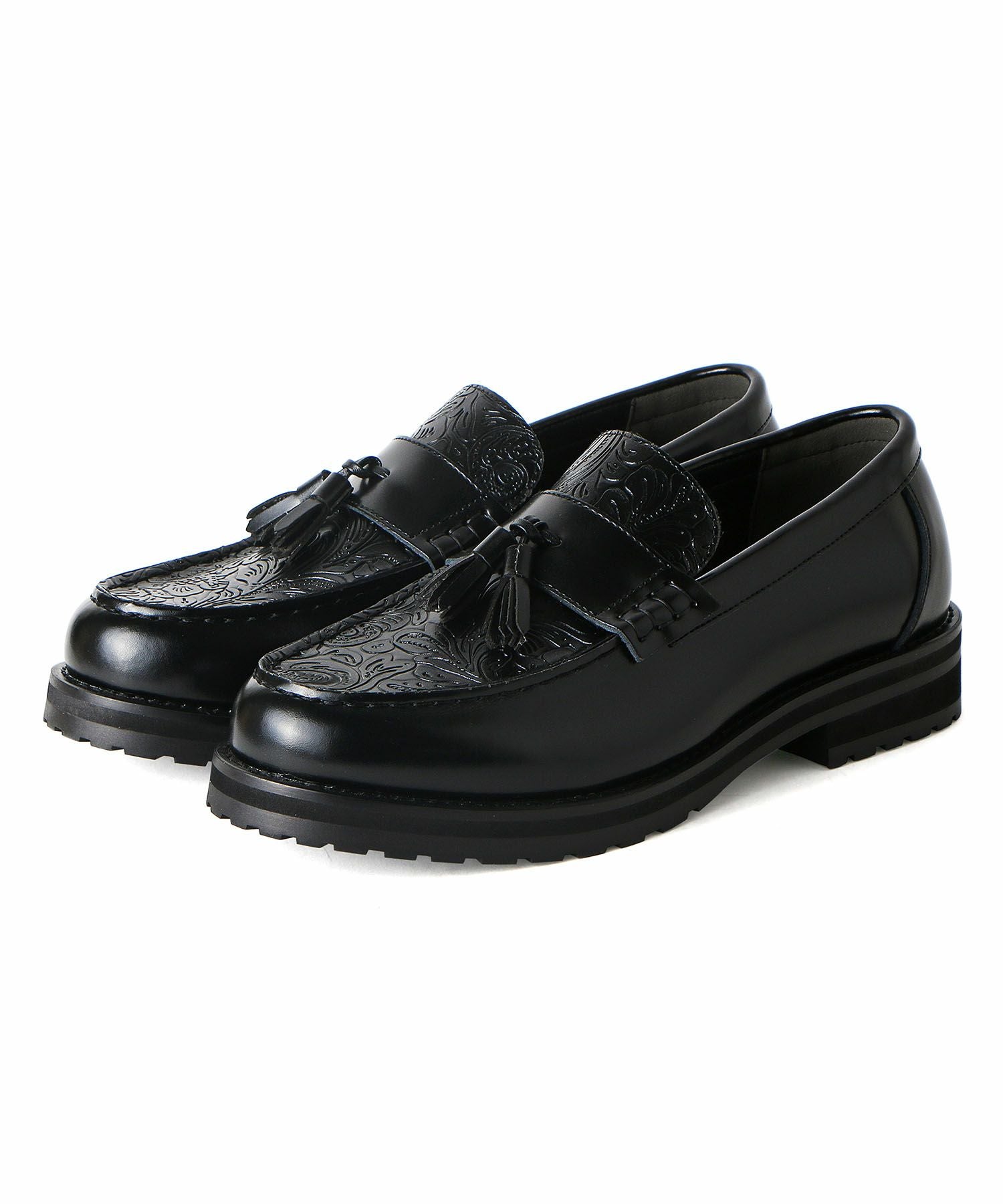 ＋4.5㎝タンクソールタッセルローファー | andex shoes product ONLINE