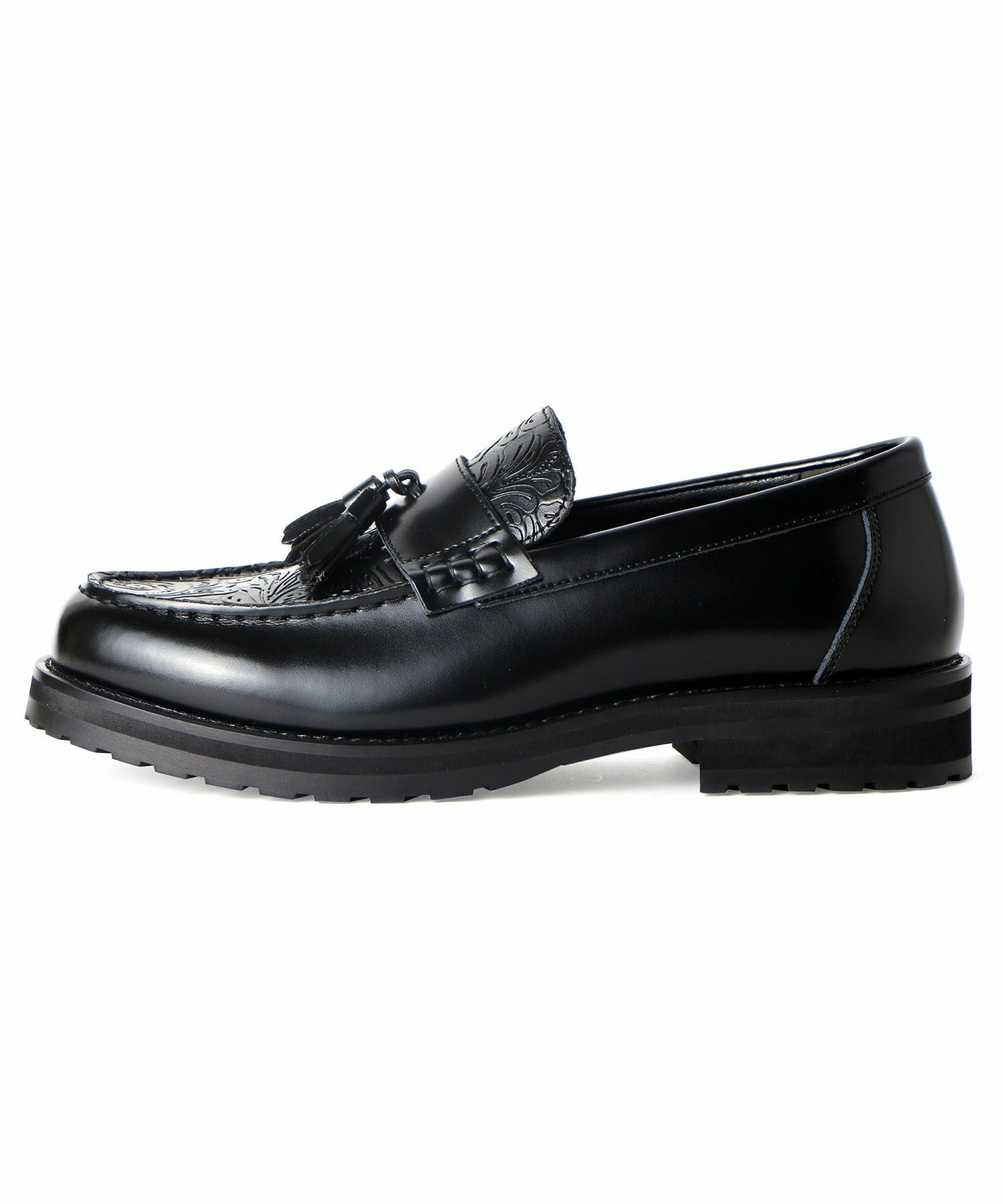 ＋4.5㎝タンクソールタッセルローファー | andex shoes product ONLINE