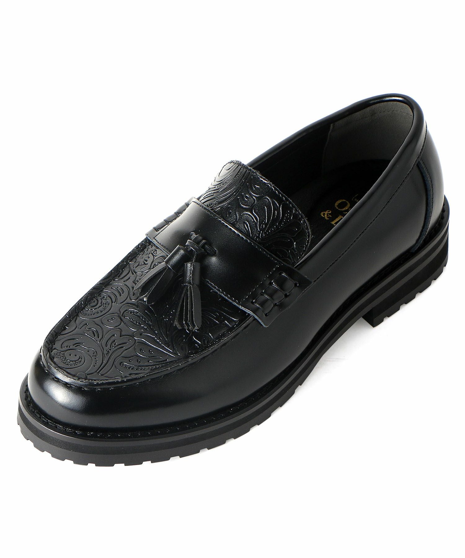 ＋4.5㎝タンクソールタッセルローファー | andex shoes product ONLINE