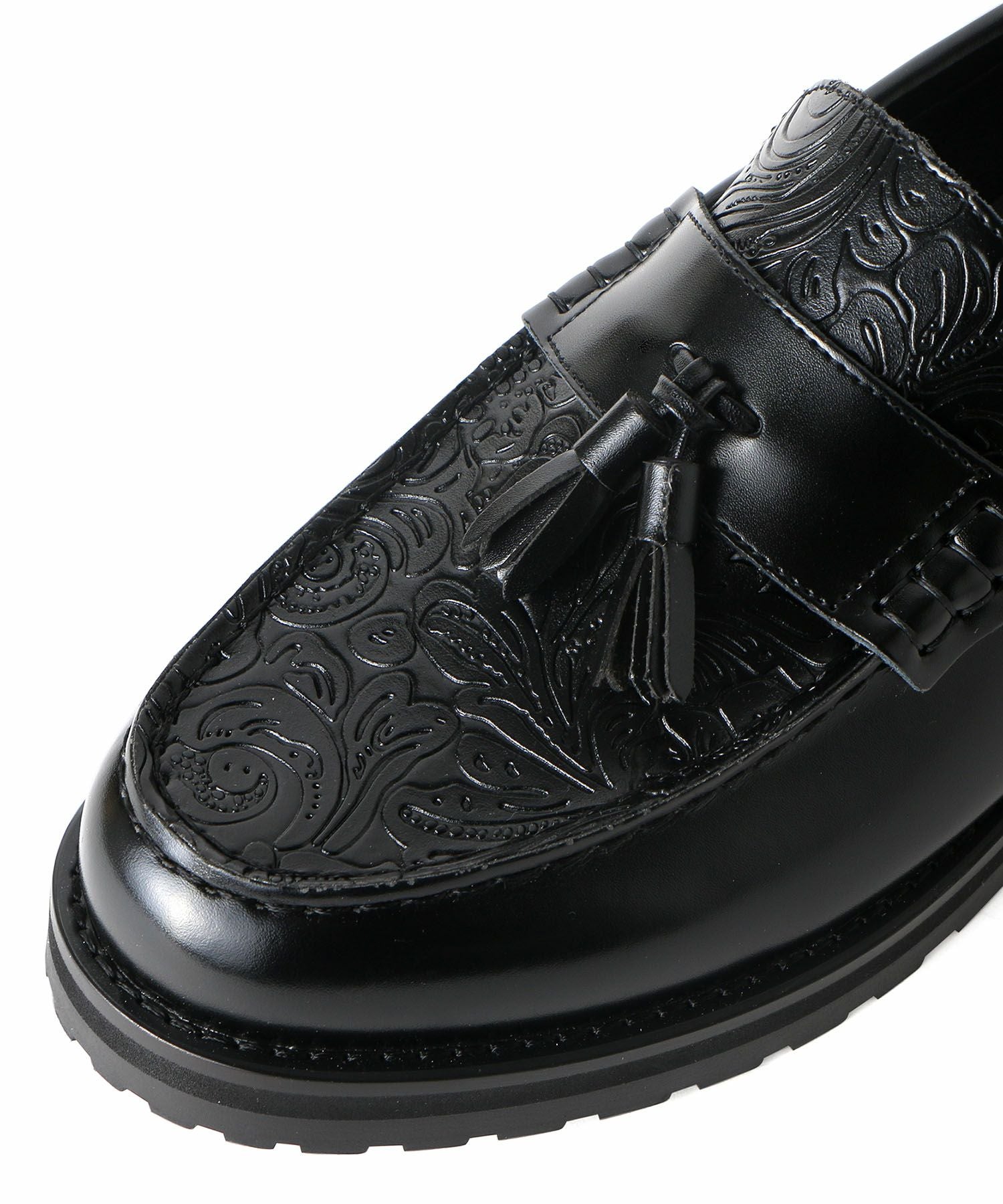 ＋4.5㎝タンクソールタッセルローファー | andex shoes product ONLINE