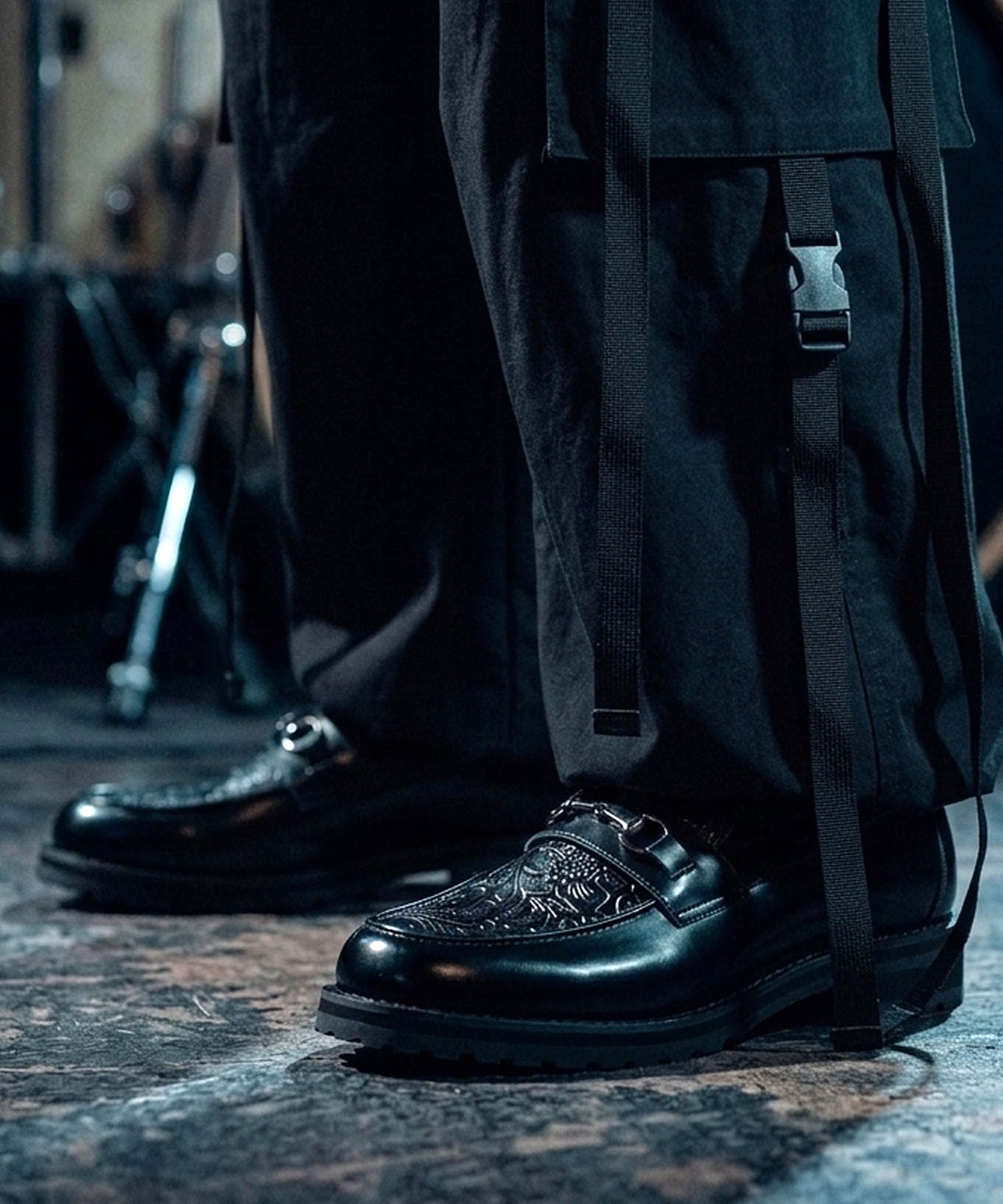 ＋4.5㎝タンクソールビットローファー | andex shoes product ONLINE STORE