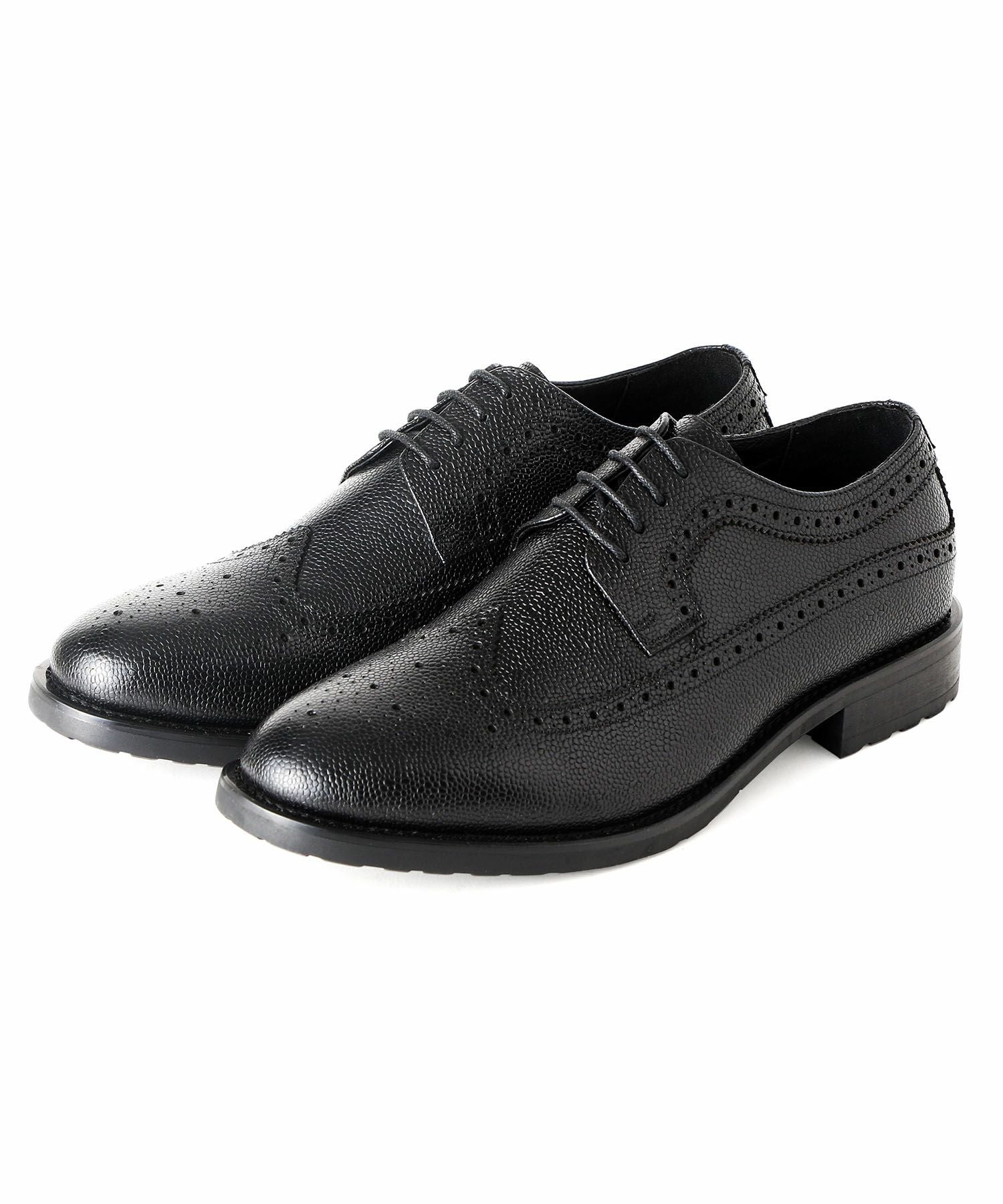 外羽根エンボスフルブローグ | andex shoes product ONLINE STORE