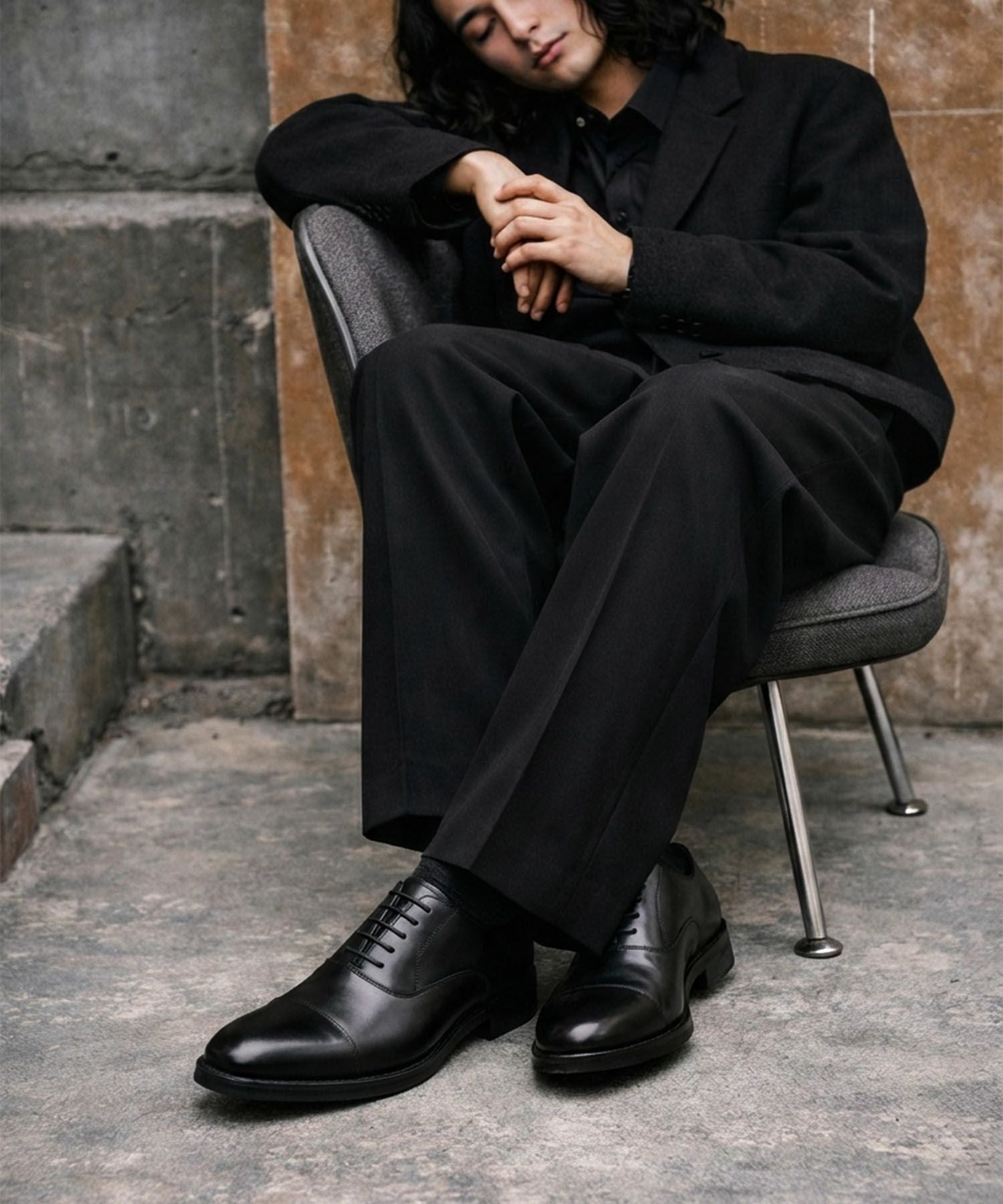 内羽根ストレートチップ | andex shoes product ONLINE STORE