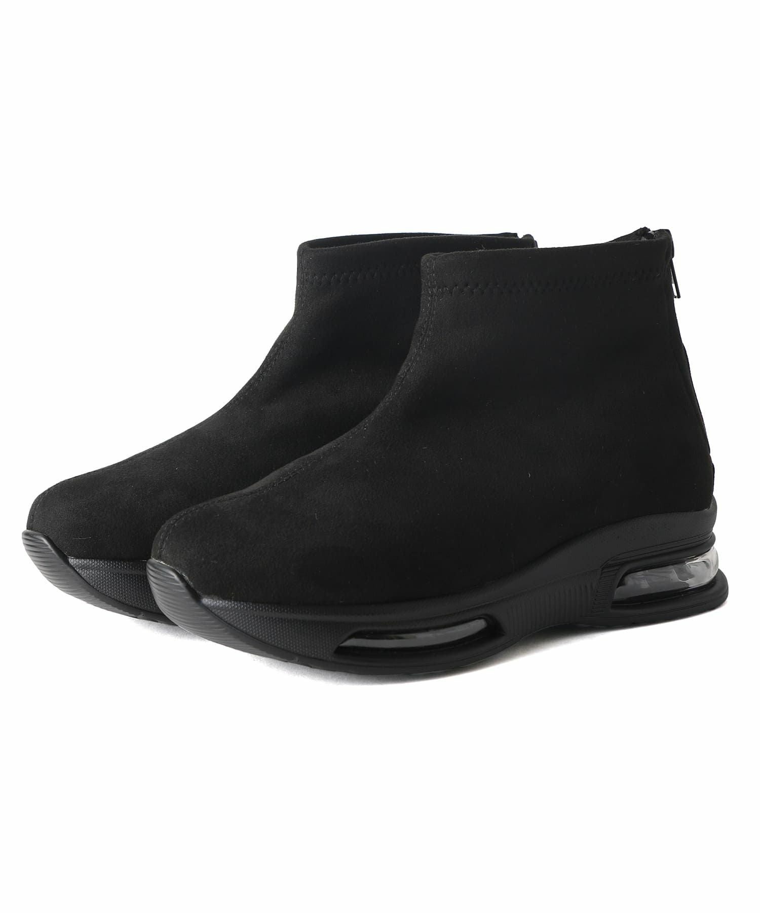 バックジップアップクッションソールスニーカーブーツ | andex shoes