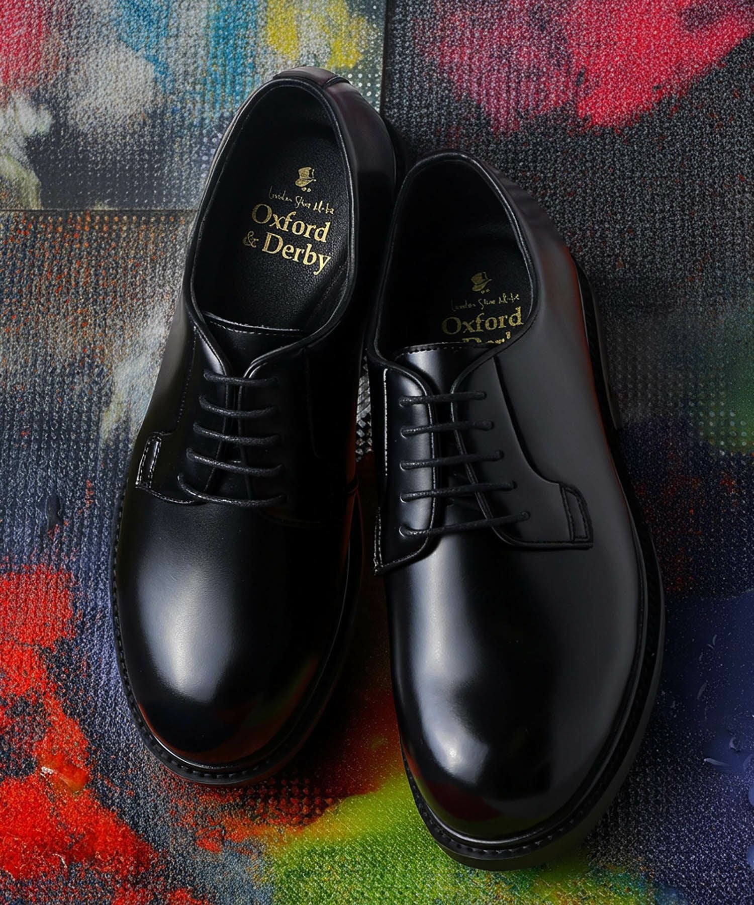 timeless shoes”プレーントゥポストマンシューズ | andex shoes