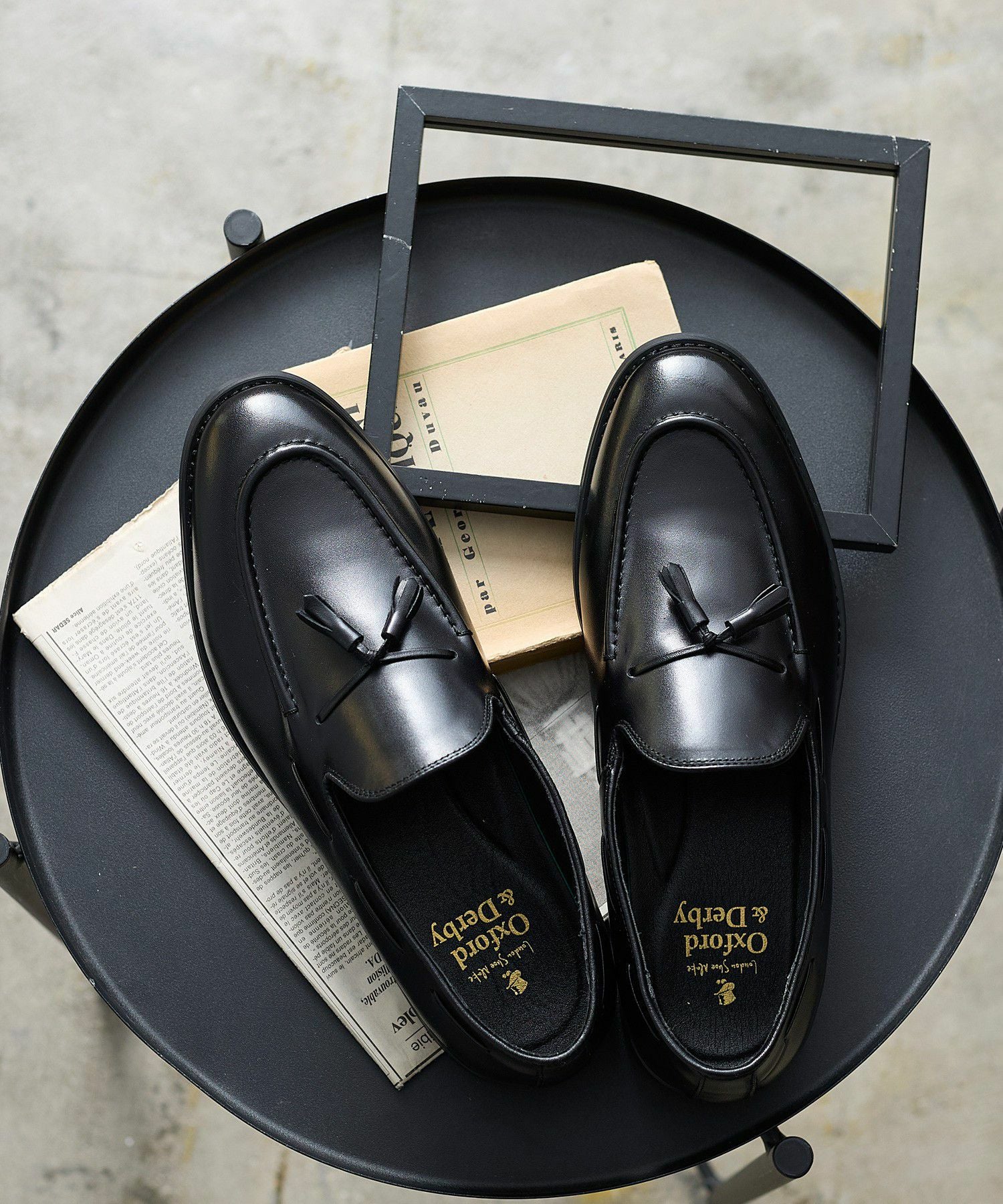 スリムタッセルローファー | andex shoes product ONLINE STORE