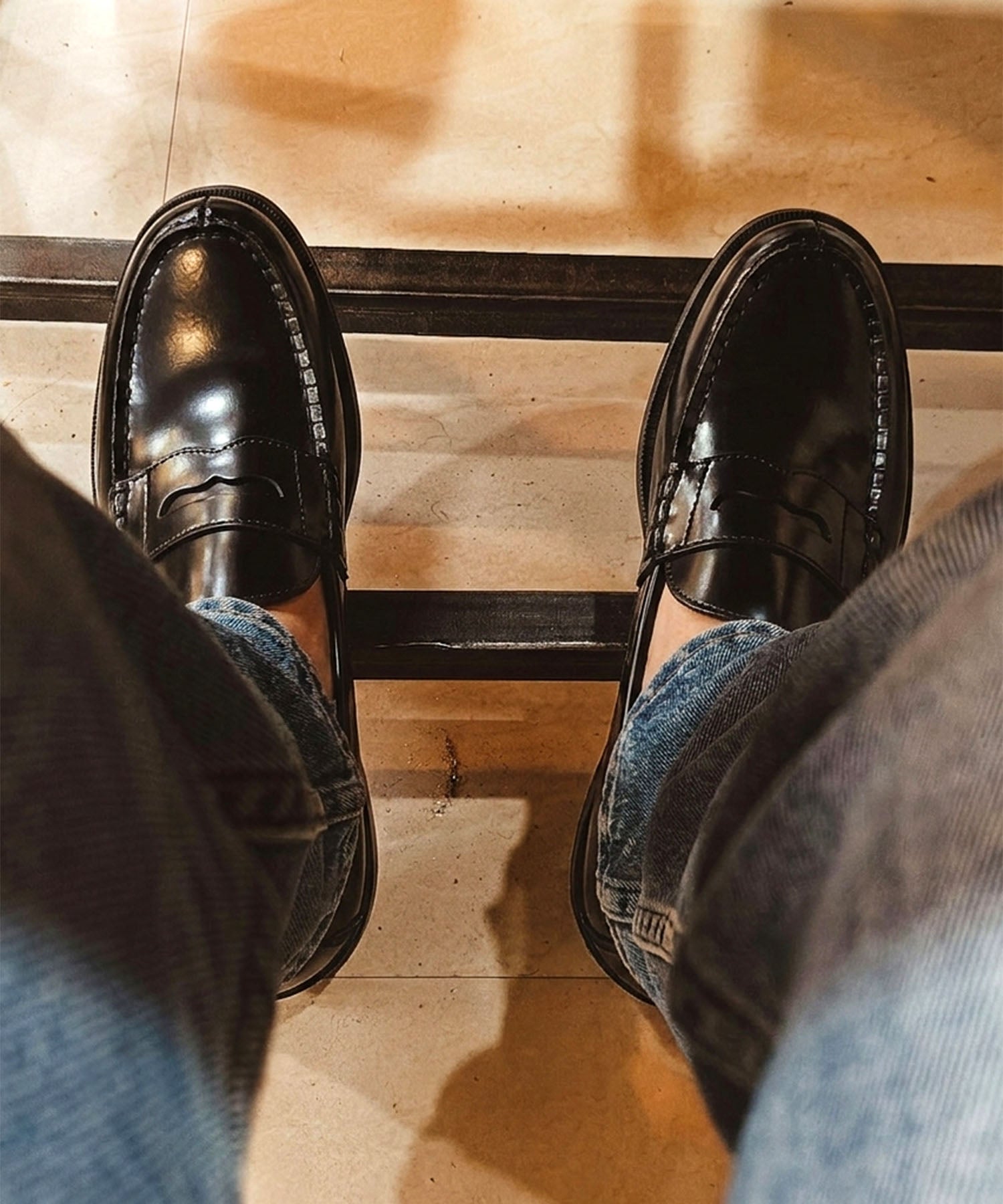 スタンダード コインローファー | andex shoes product ONLINE STORE